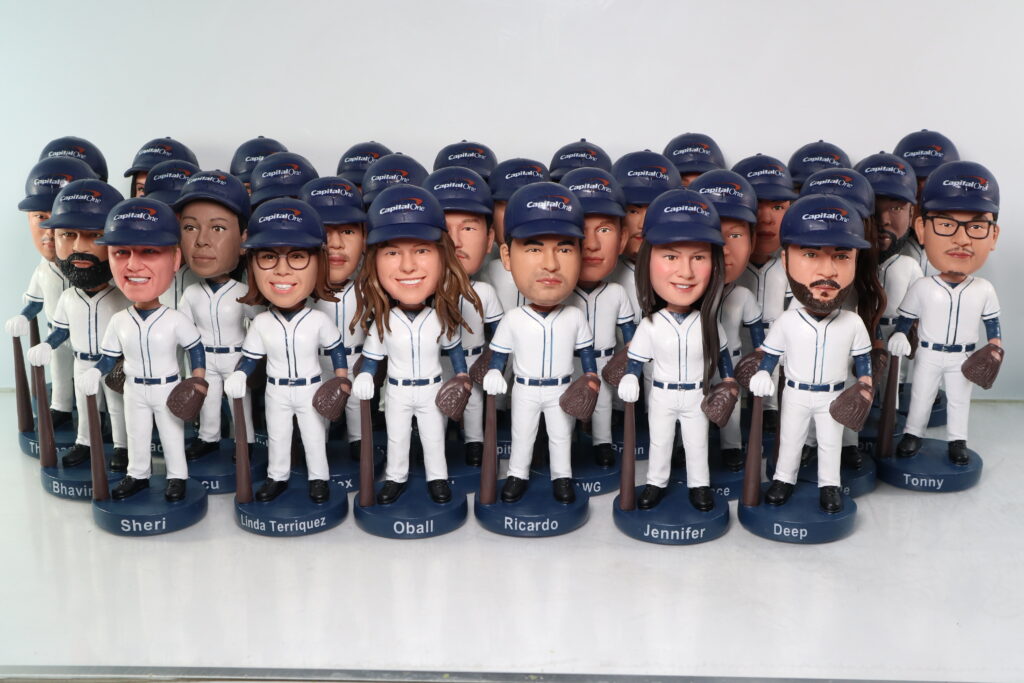 baseball team bobbleheads