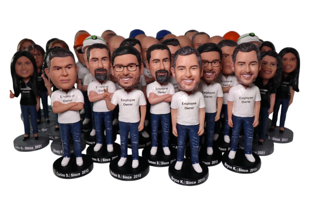 Custom "Years of Service" Bobblehead Awards